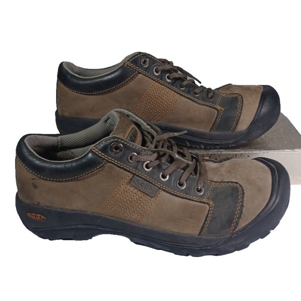 Keen Men's Austin Low Height Leather Oxford Sz 11 Outdoors Hiking - Picture 4 of 12